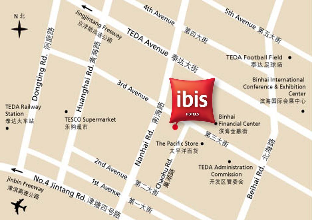 Ibis Tianjin Teda Hotel Екстериор снимка
